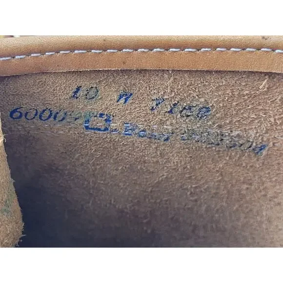 L.L.Bean Brown Leather & Rubber Duck Boots Made in USA Men's Sz 10W - Picture 6 of 8